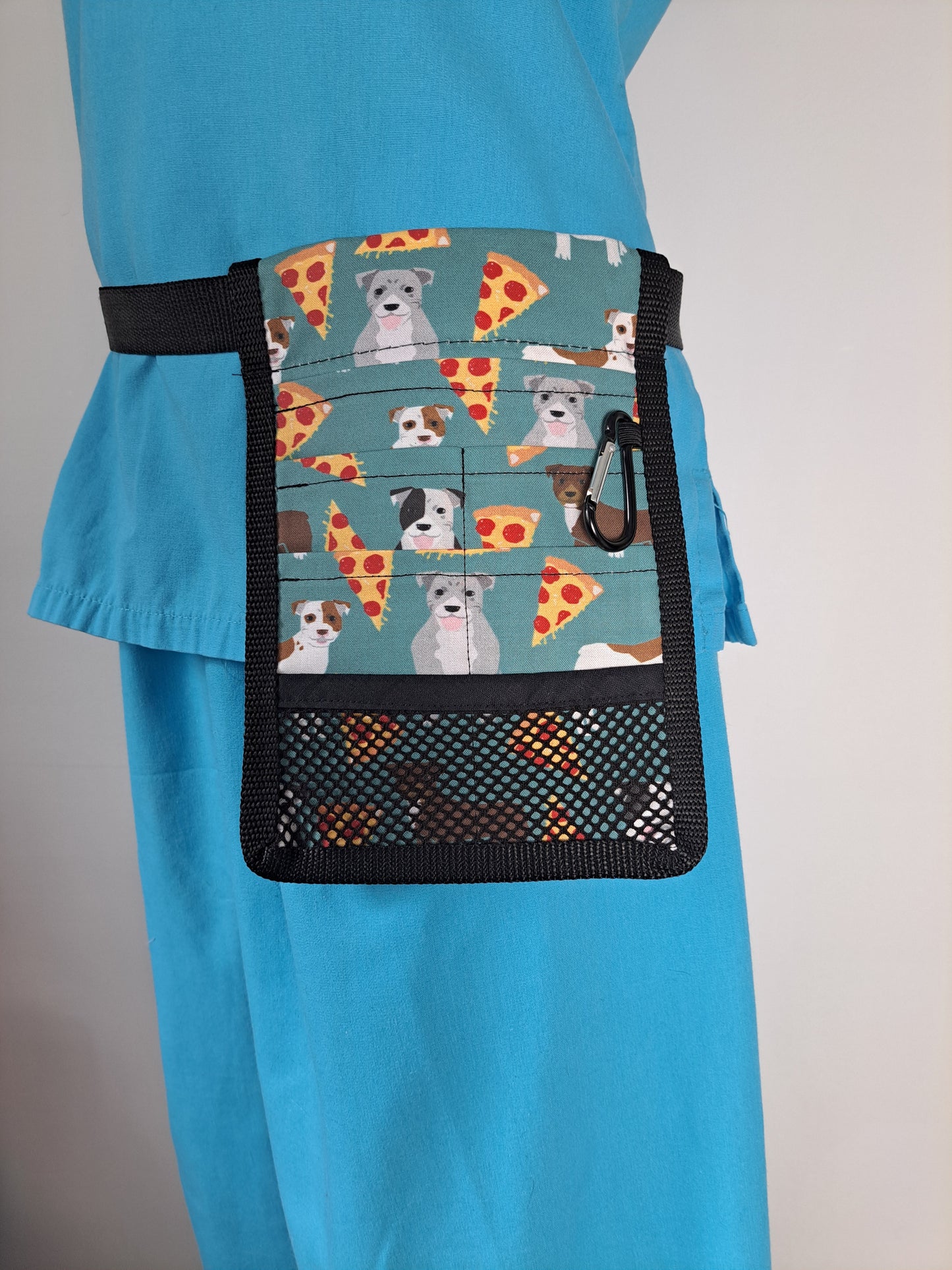 Staffordshire Bull Terriers and Pizza Nurse Pocket Organiser