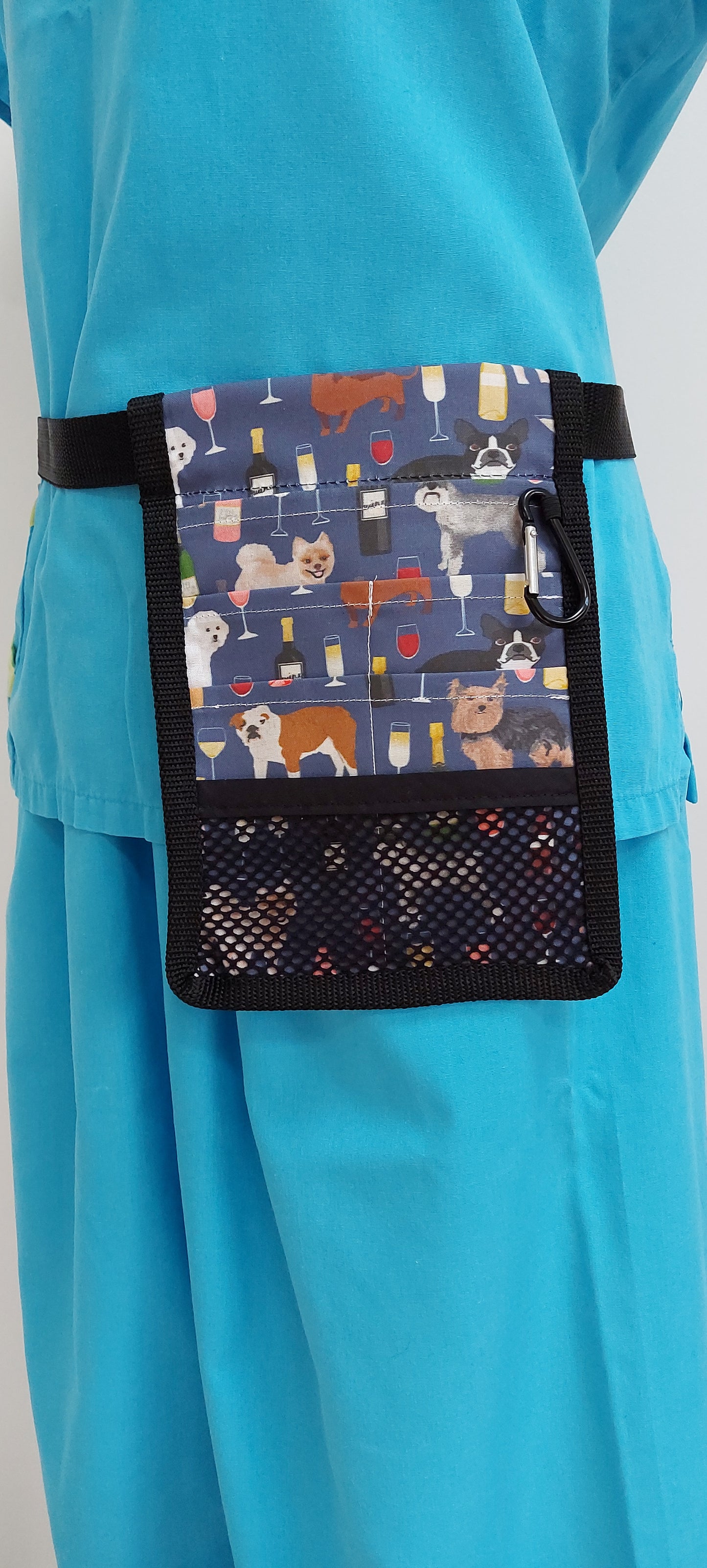 Dogs and Wine Nurse Pocket Organiser