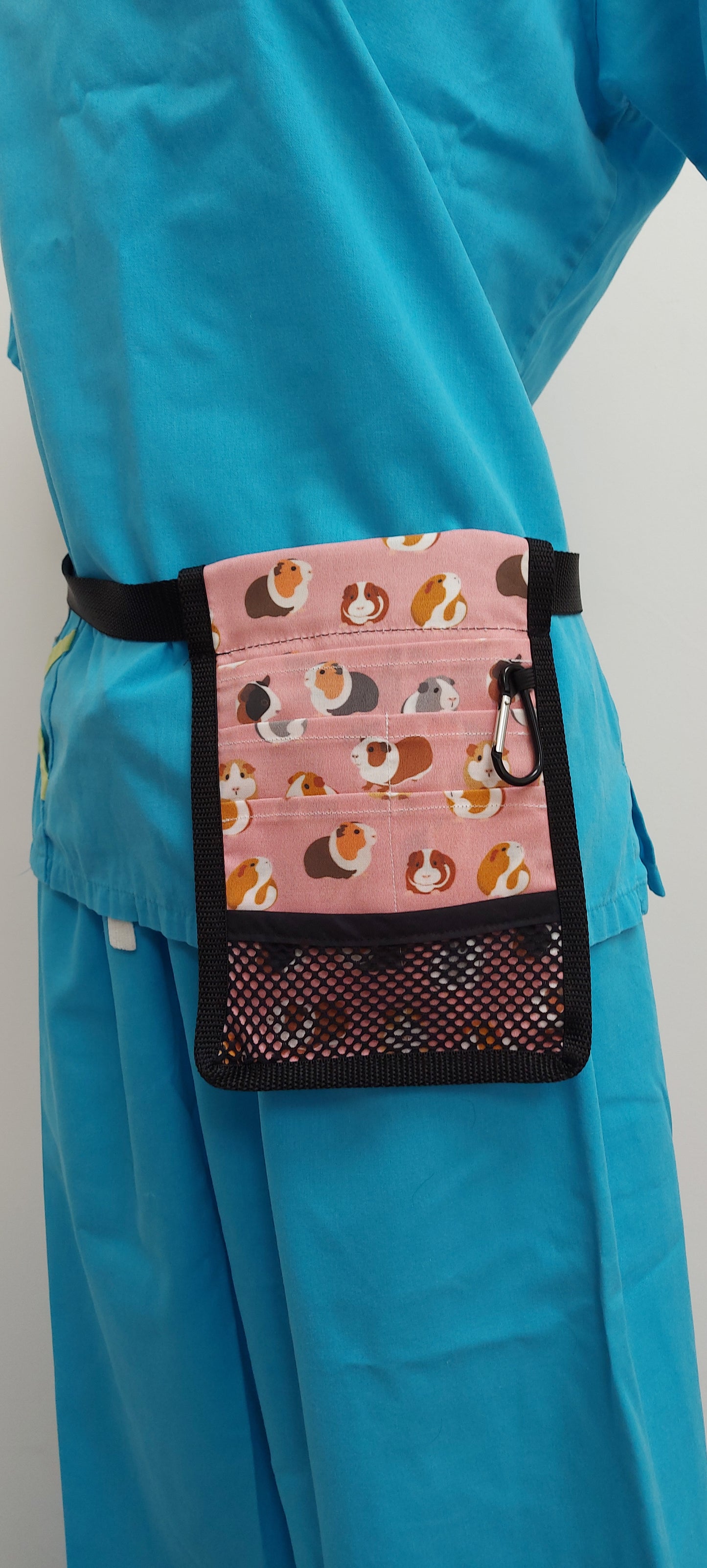 Guinea Pigs on Pink Nurse Pocket Organiser