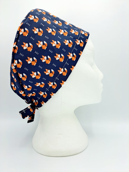 Tiny Foxes Scrub Hat Cap