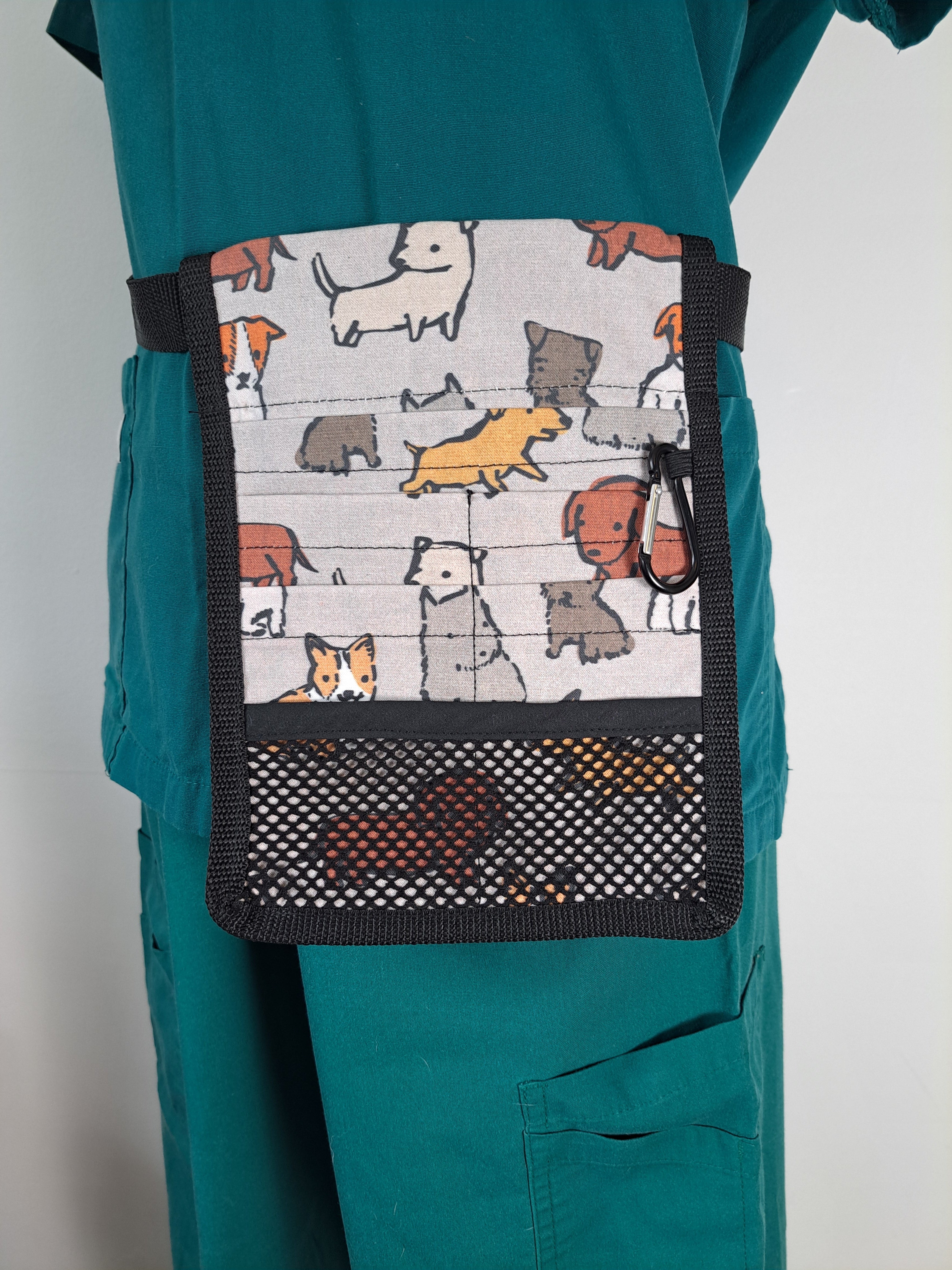Silver Pups Nurse Pocket Organiser