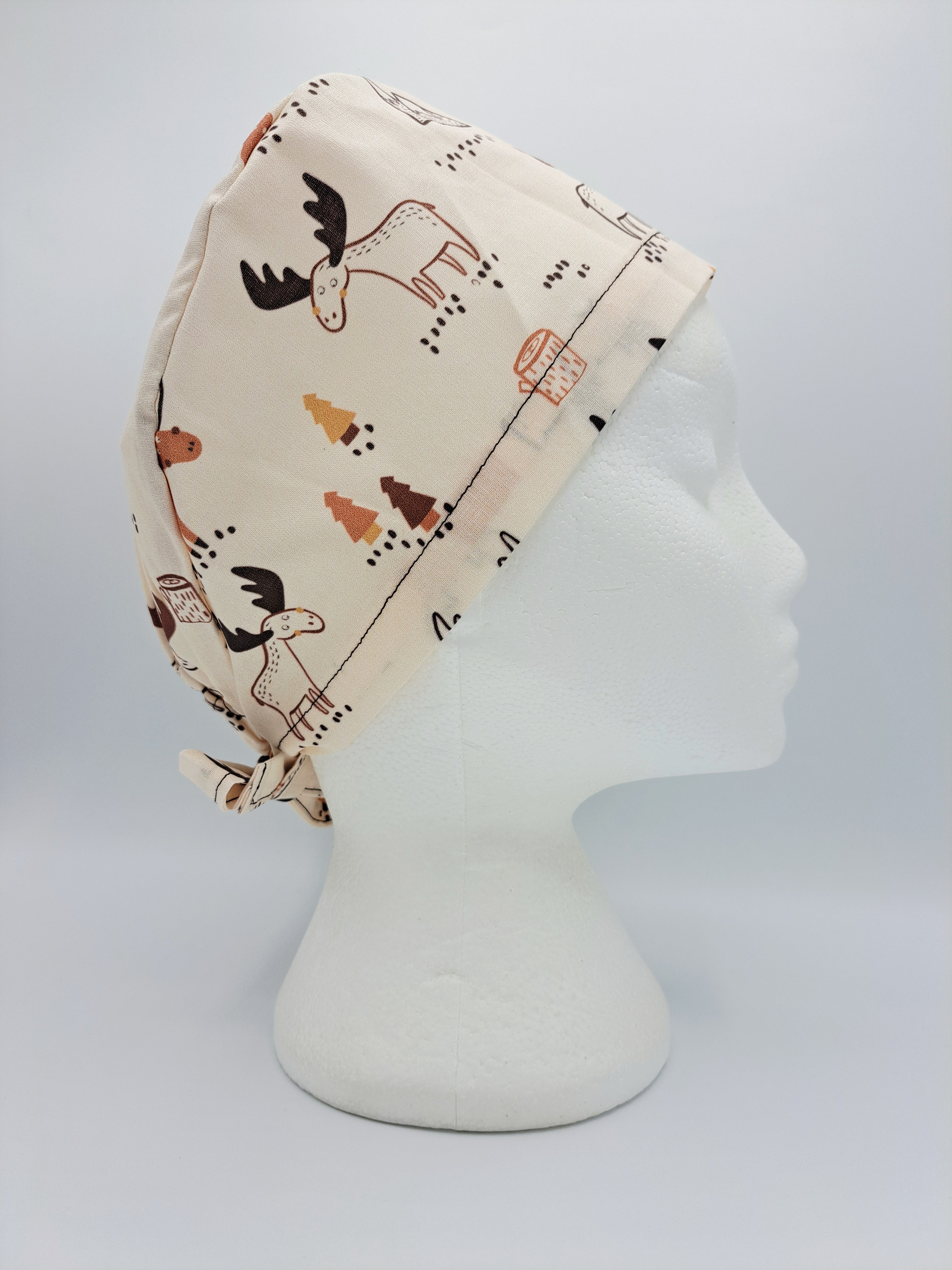 Mooses and Mountains Scrub Hat Cap