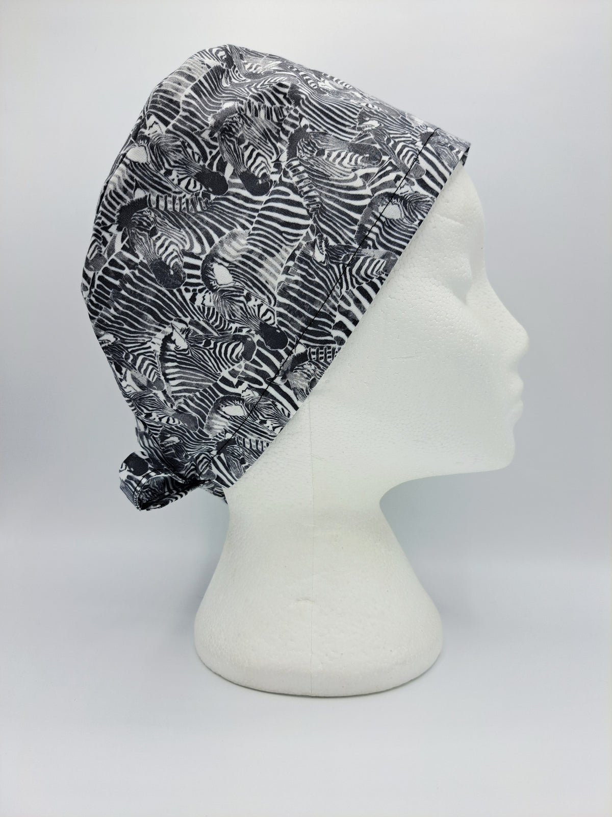 Zebra Scrub Hat Cap