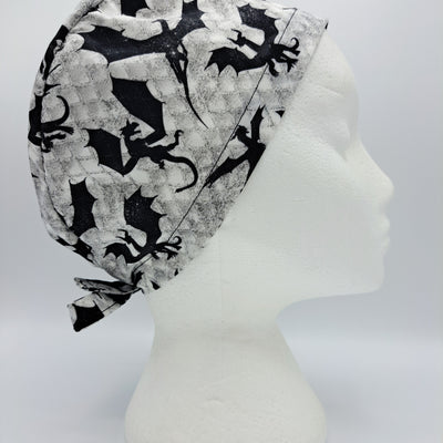 Gothic Dragons Scrub Hat Cap