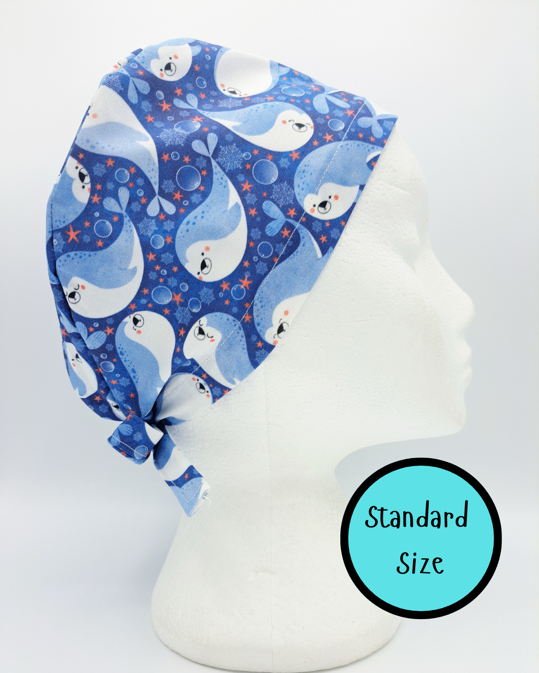 Arctic Seals Scrub Hat Cap