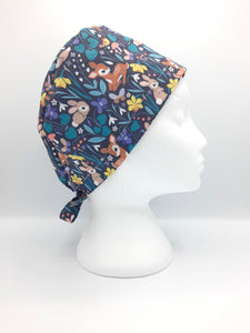 Bambi and Thumper Scrub Hat Cap