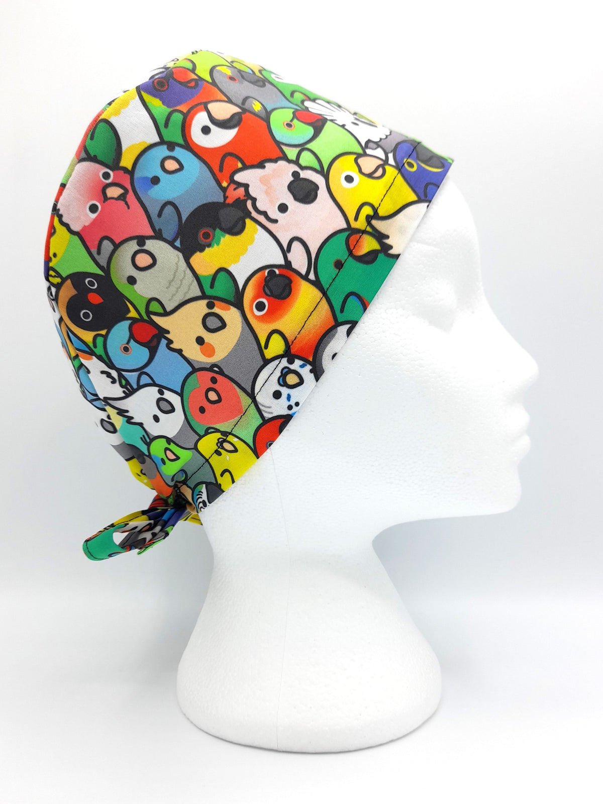 Beautiful Birds Scrub Hat Cap