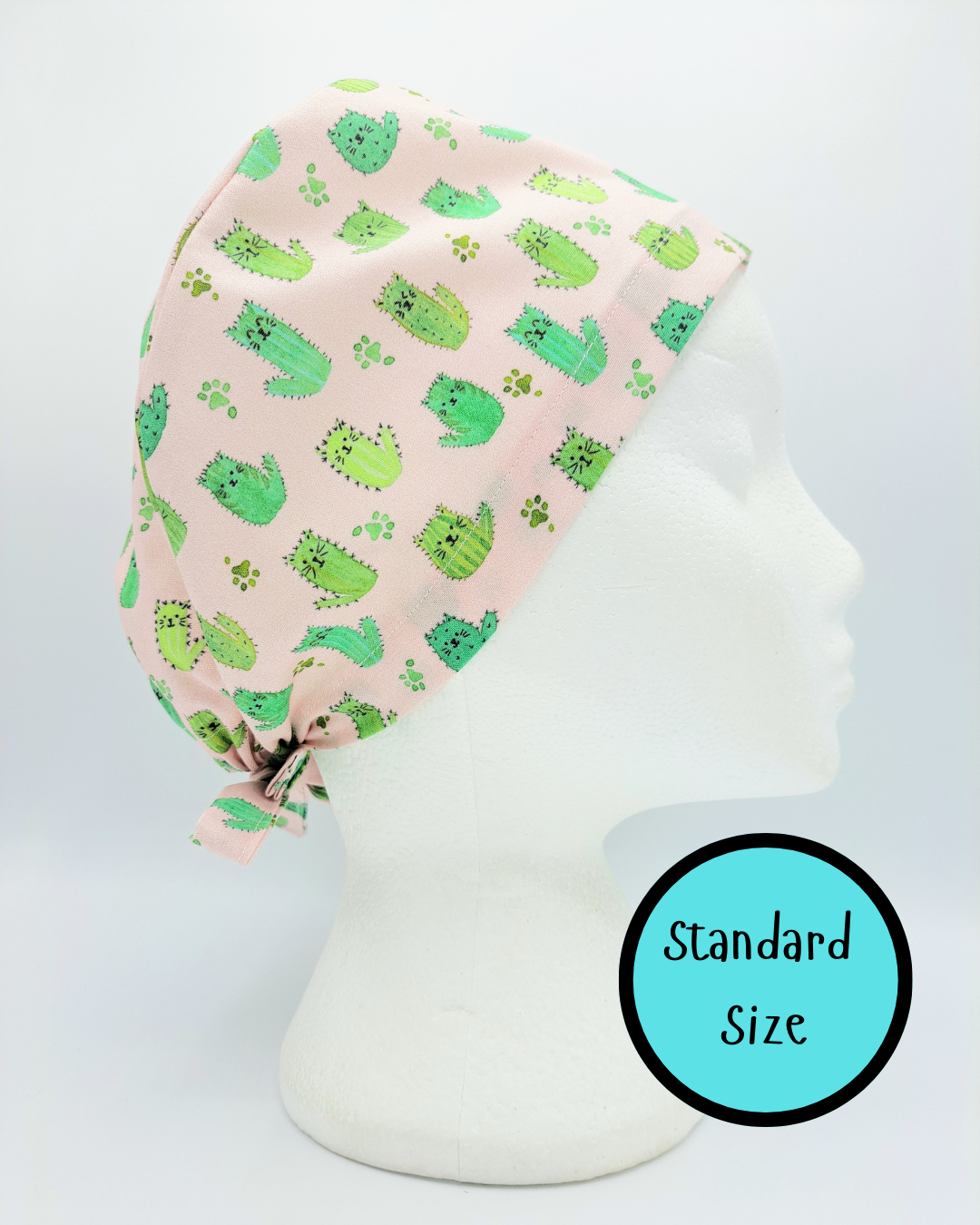 Cat-cus Scrub Hat Cap