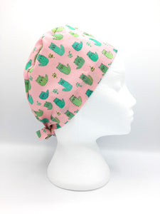 Cat-cus Scrub Hat Cap