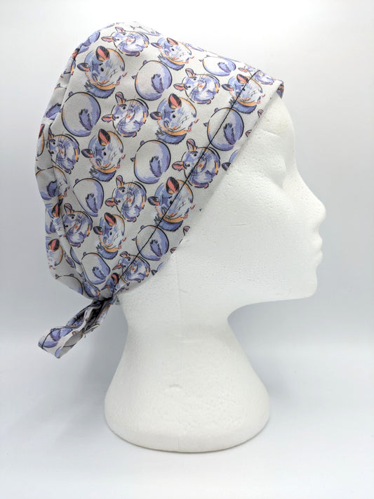 Chinchillas Scrub Hat Cap