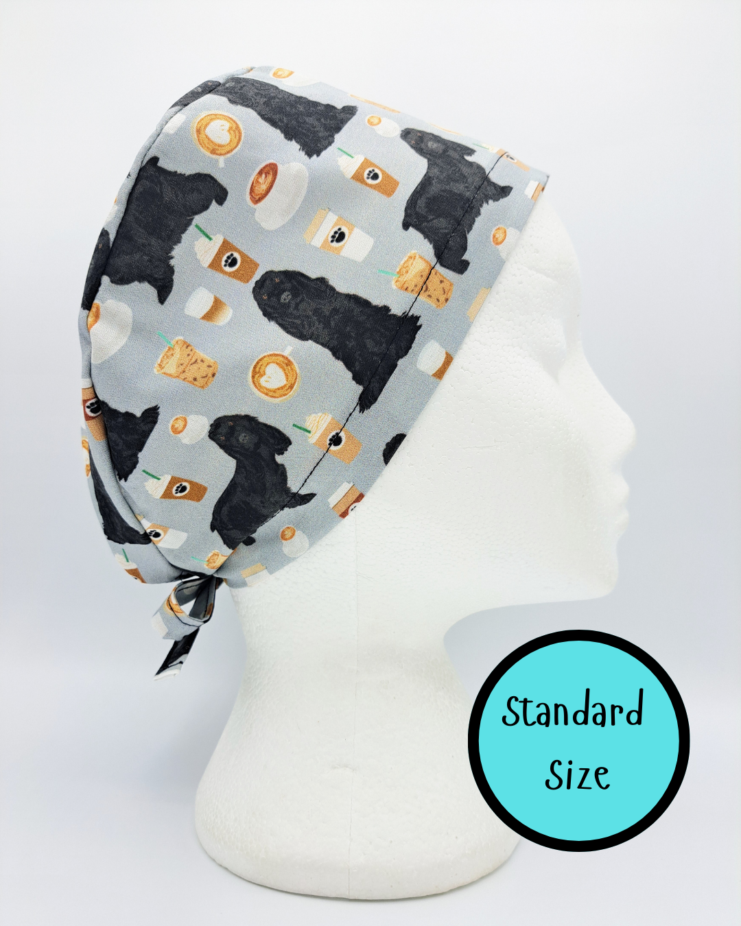 Cockers and Coffee Scrub Hat Cap