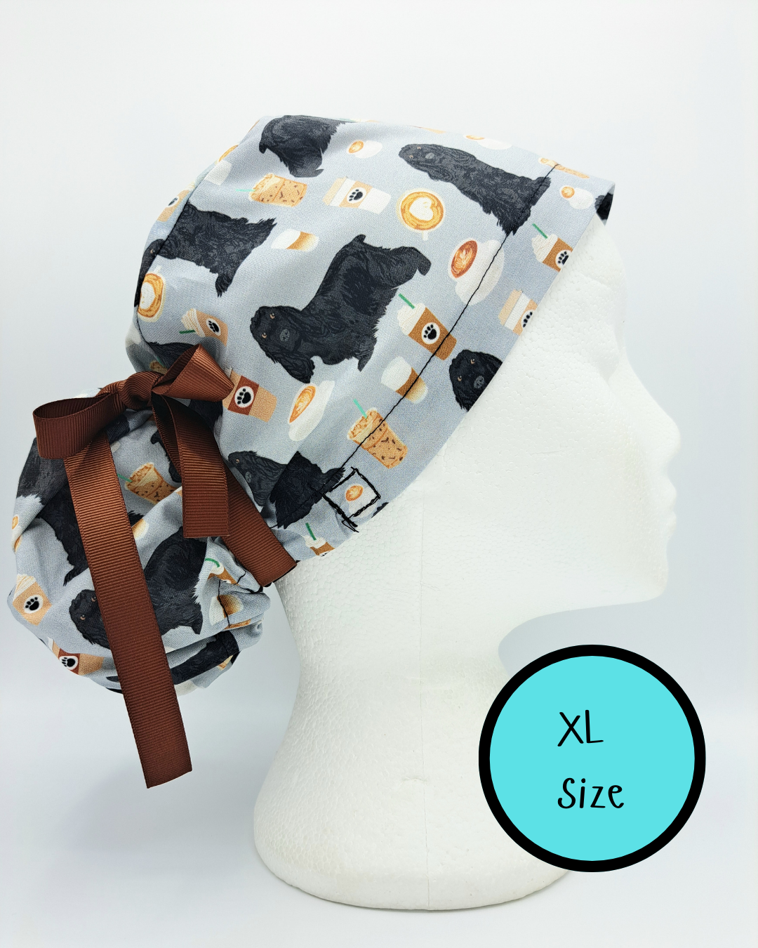 Cockers and Coffee Scrub Hat Cap