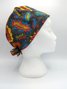 Comics Scrub Hat Cap