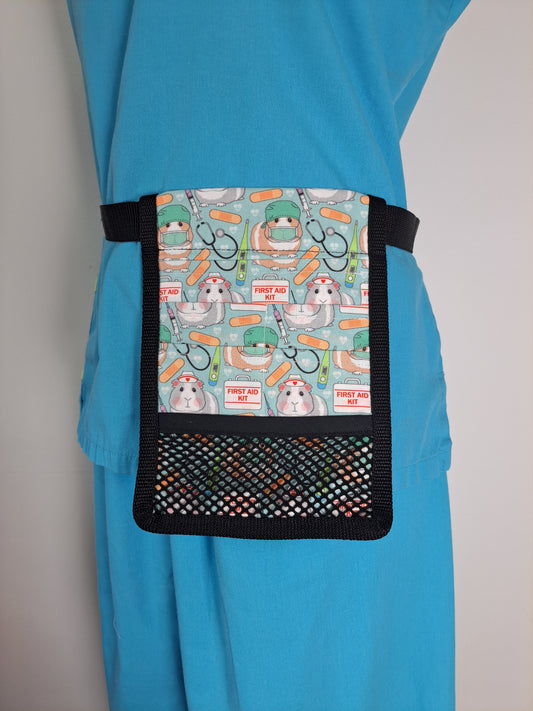 Dr Pig Light Blue Nurse Pocket Organiser