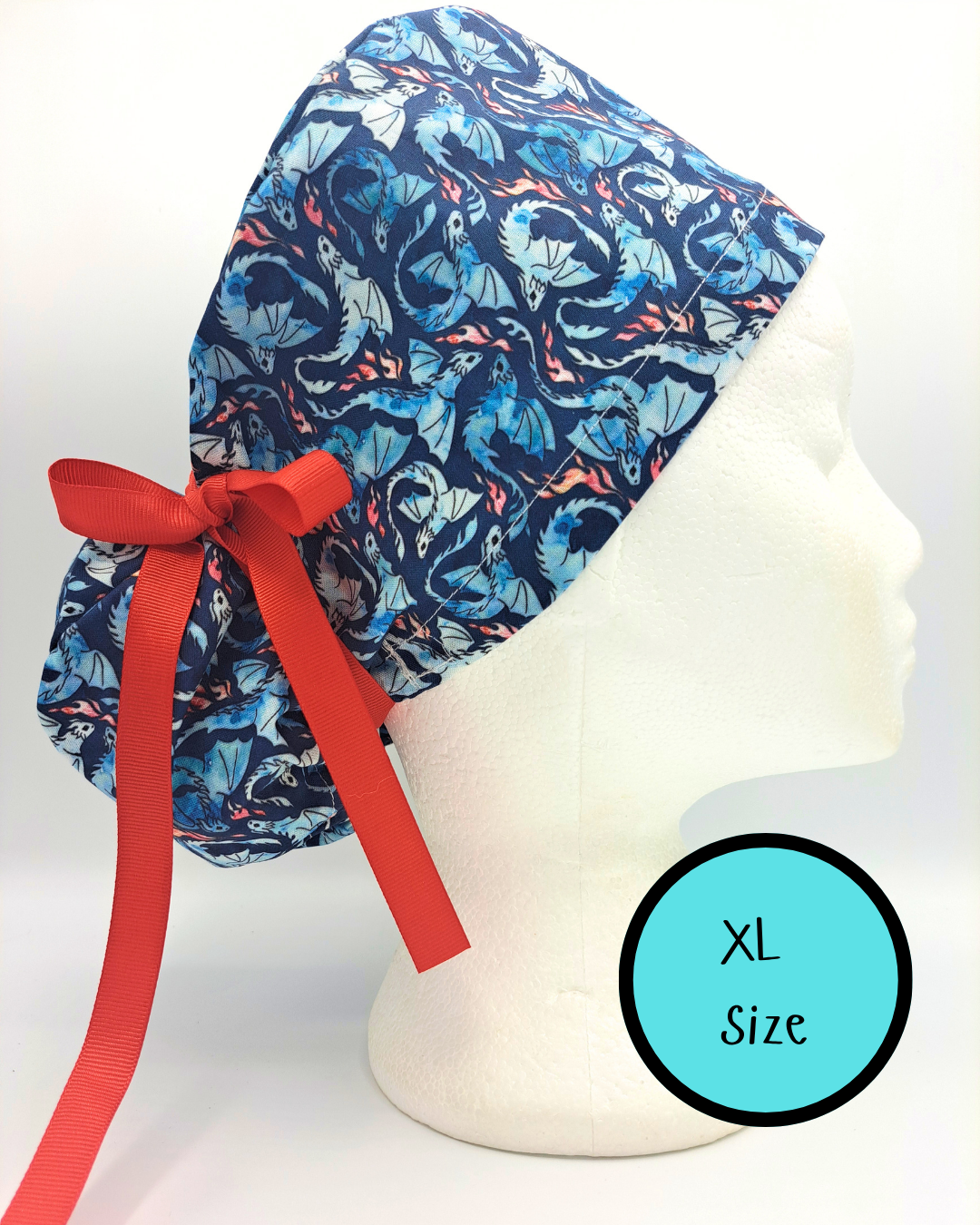 Dragon Fire Scrub Hat Cap