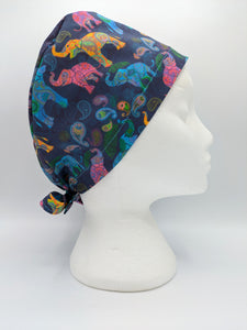 Elephants  Scrub Hat Cap