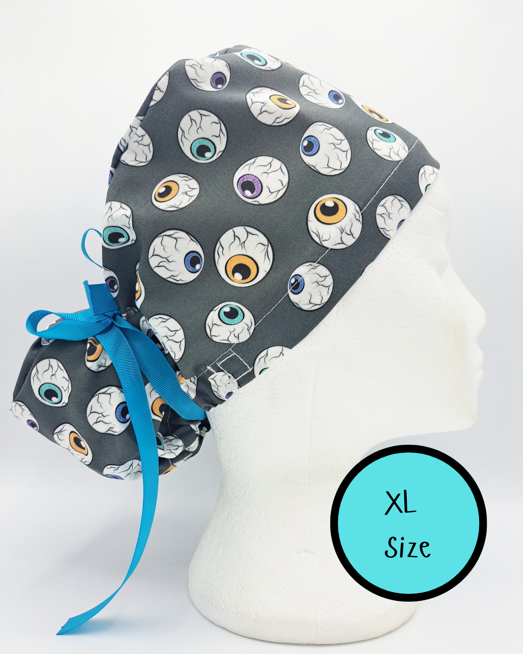 Eyeballs Scrub Hat Cap