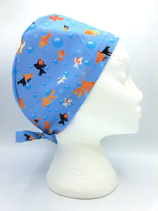 Goldfish Scrub Hat Cap