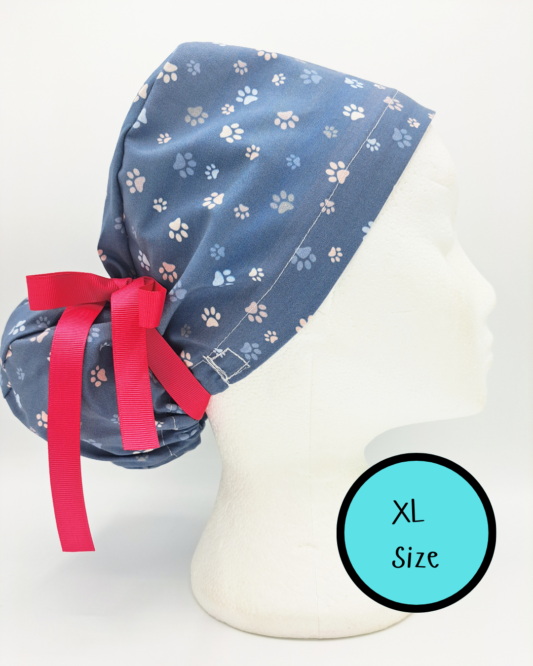 Grey Paws Scrub Hat Cap