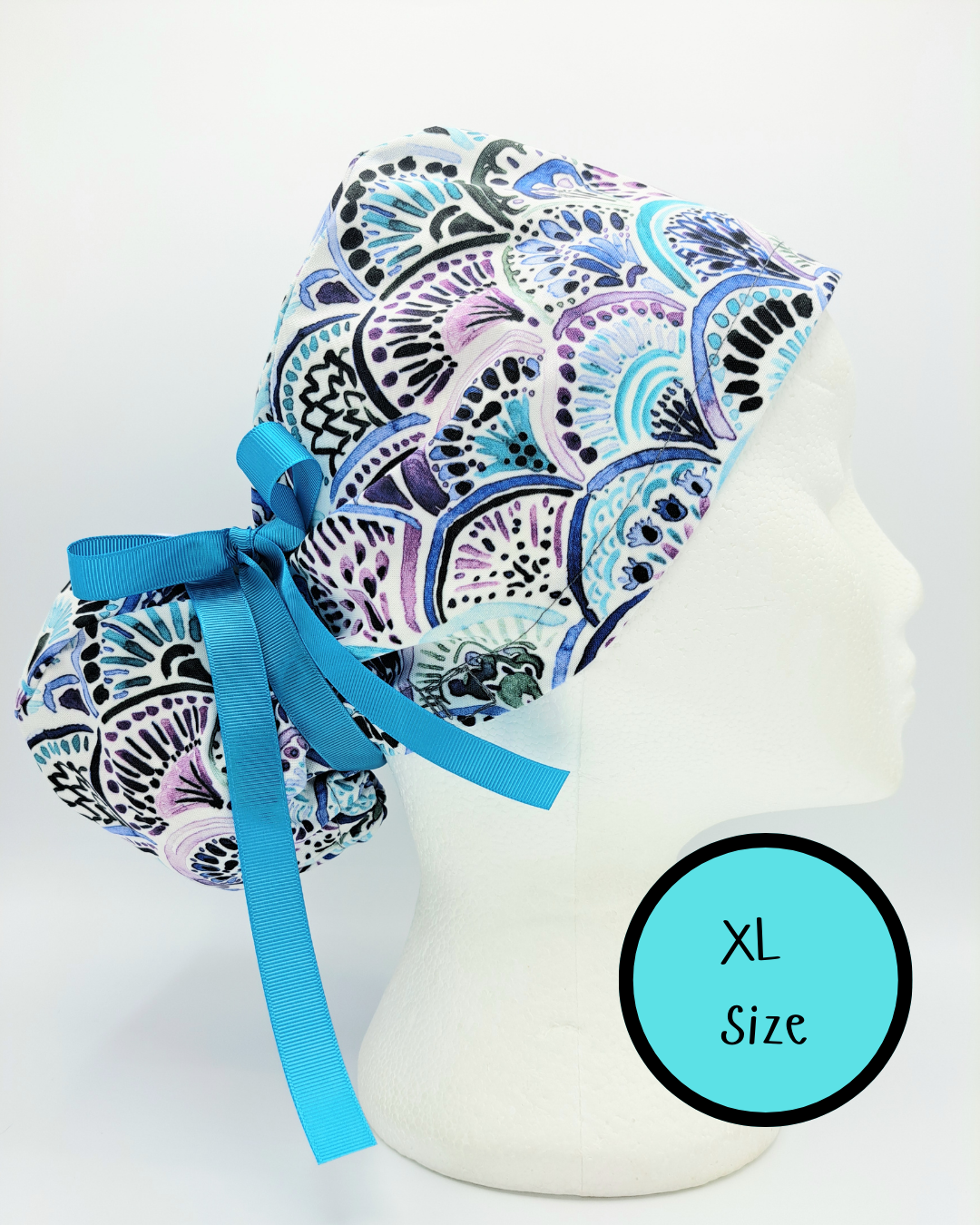 Mermaid Medallions Scrub Hat