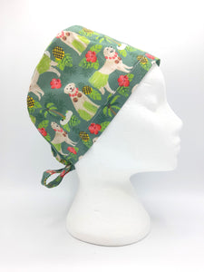 Hula Retrievers Scrub Hat Cap