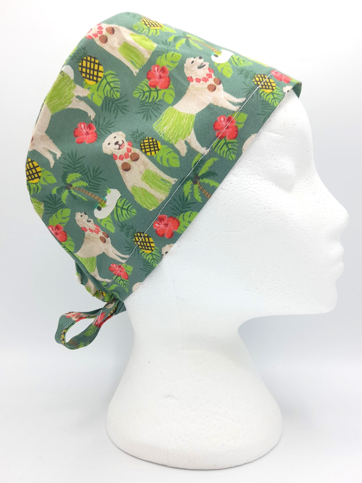 Hula Retrievers Scrub Hat Cap