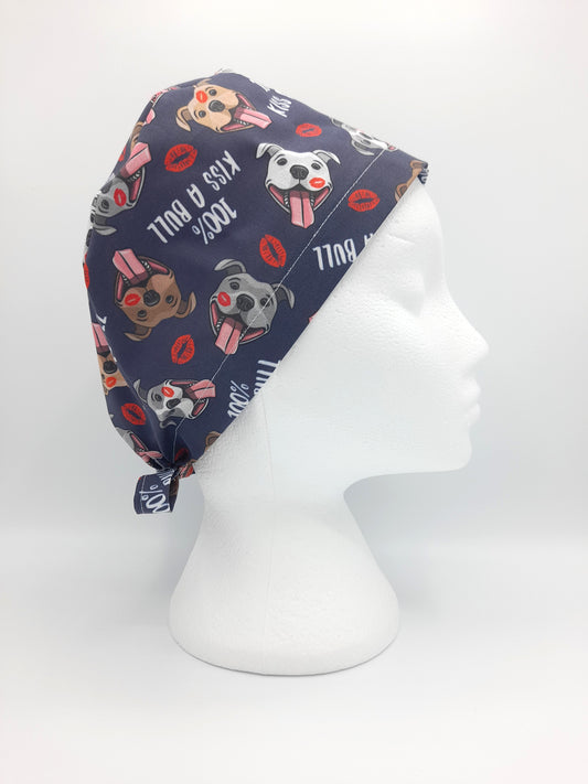 Kiss a bull Scrub Hat