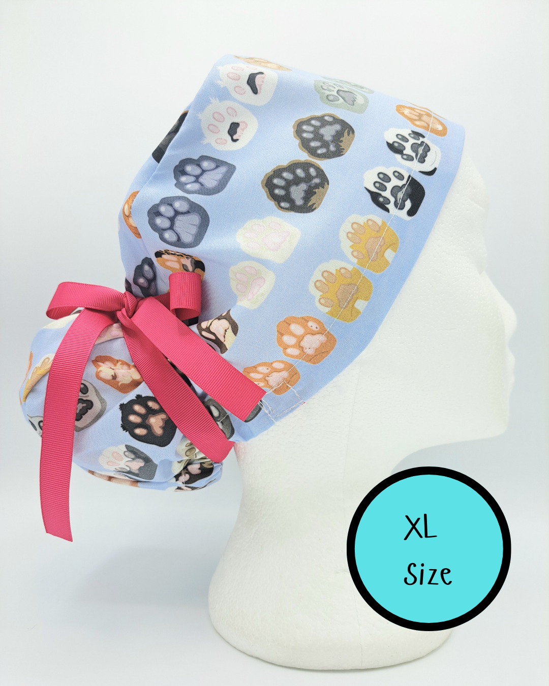 Kitty Toe Beans Scrub Hat