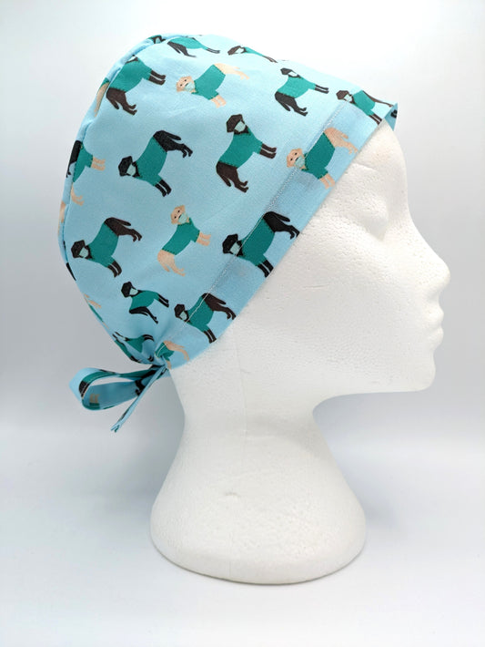 Labradors in Scrubs Scrub Hat