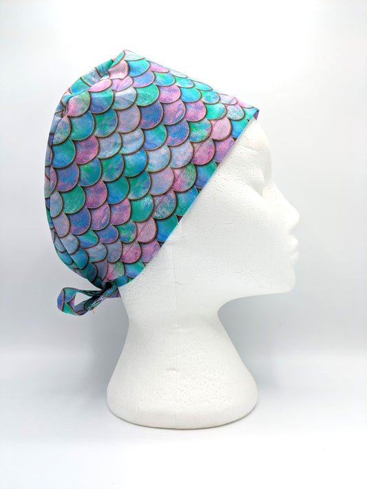 Mermaid Scales Scrub Hat