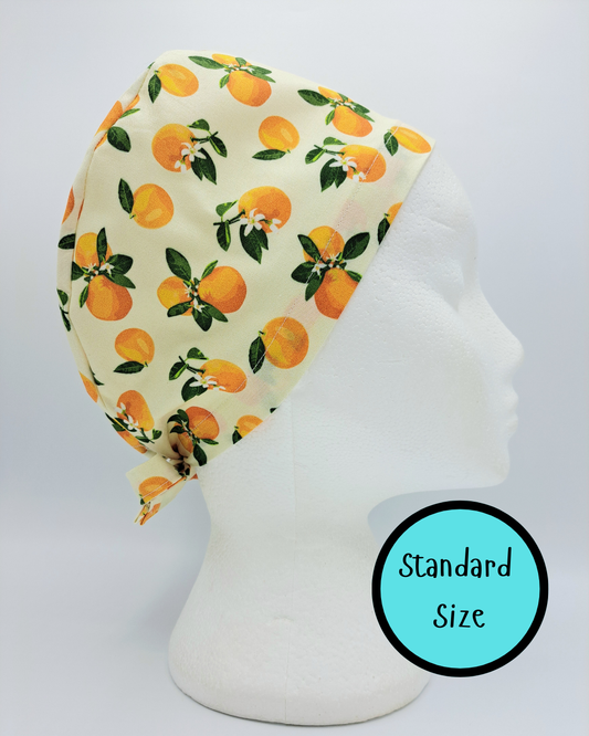 Orange Blossom Scrub Hat