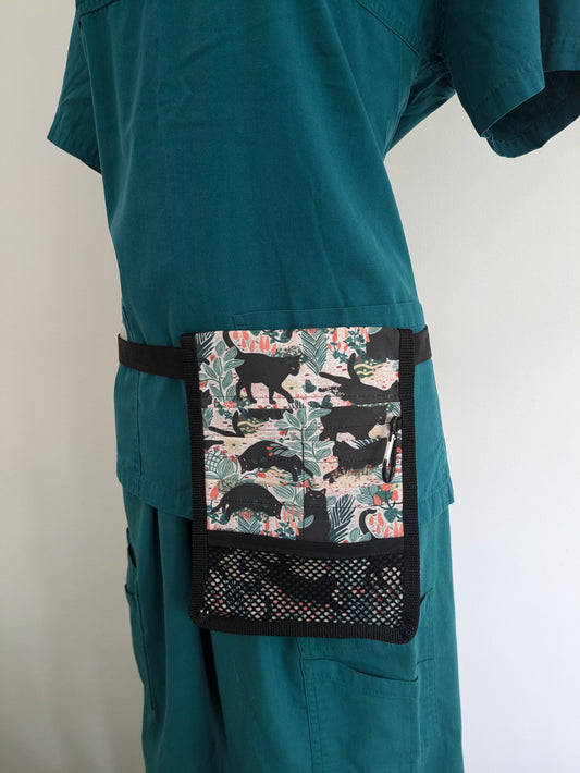 Black Cats and Butterflies Nurse Pocket Organiser