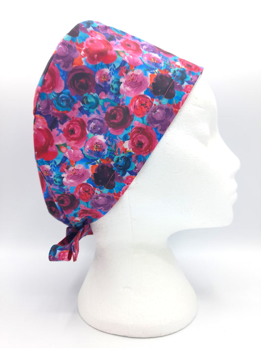 Perfect Peonies  Scrub Hat
