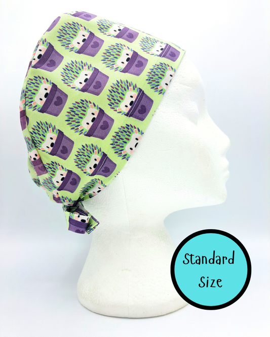 Potty Hedgehogs Scrub Hat
