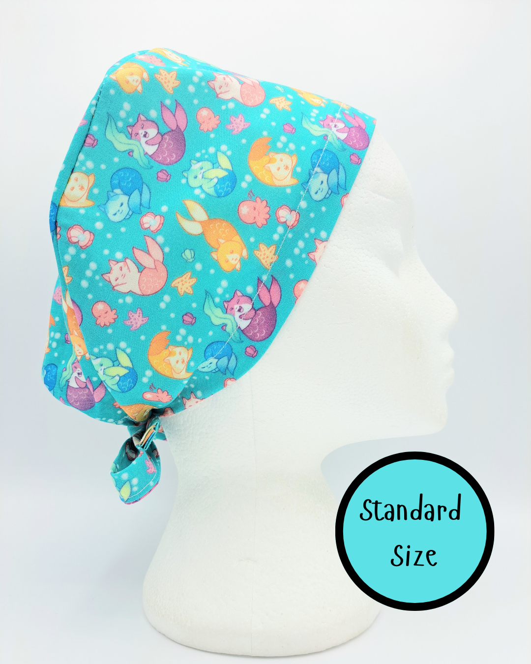 Purrmaid Scrub Hat