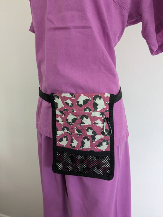 Raspberry Cats Nurse Pocket Organiser