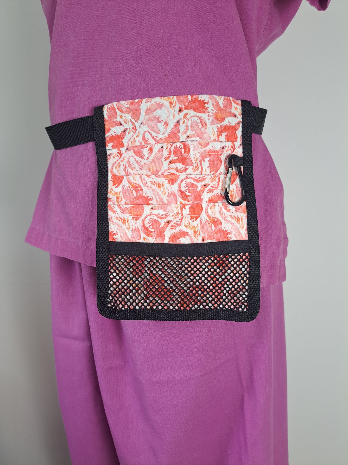 Red Fire Dragon Nurse Pocket Organiser