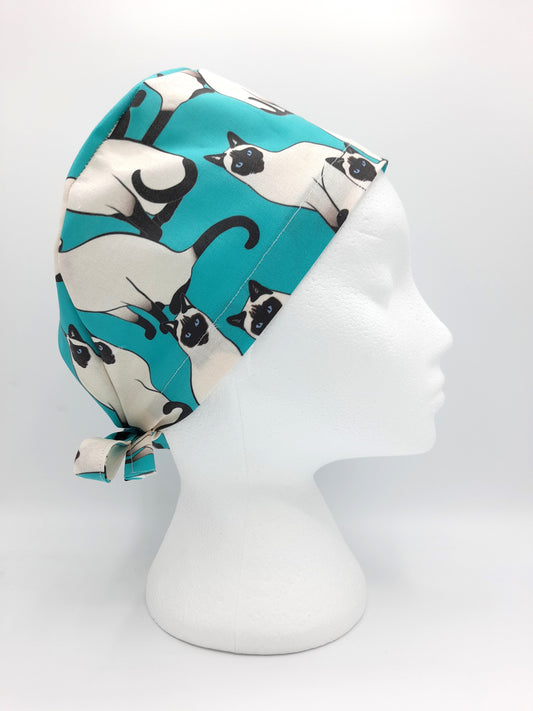 Siamese Cat Scrub Hat