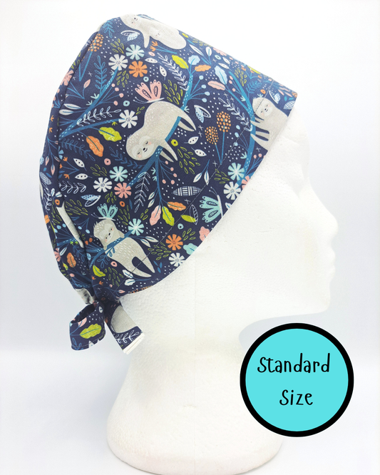 Sloths Scrub Hat