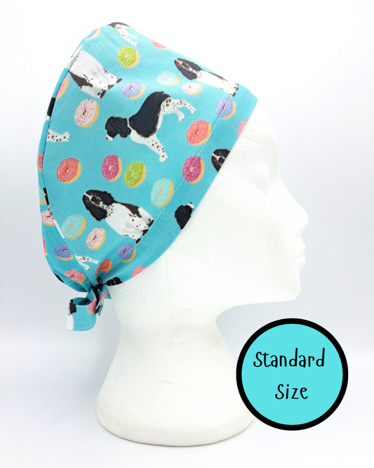 Springers And Donuts Scrub Hat