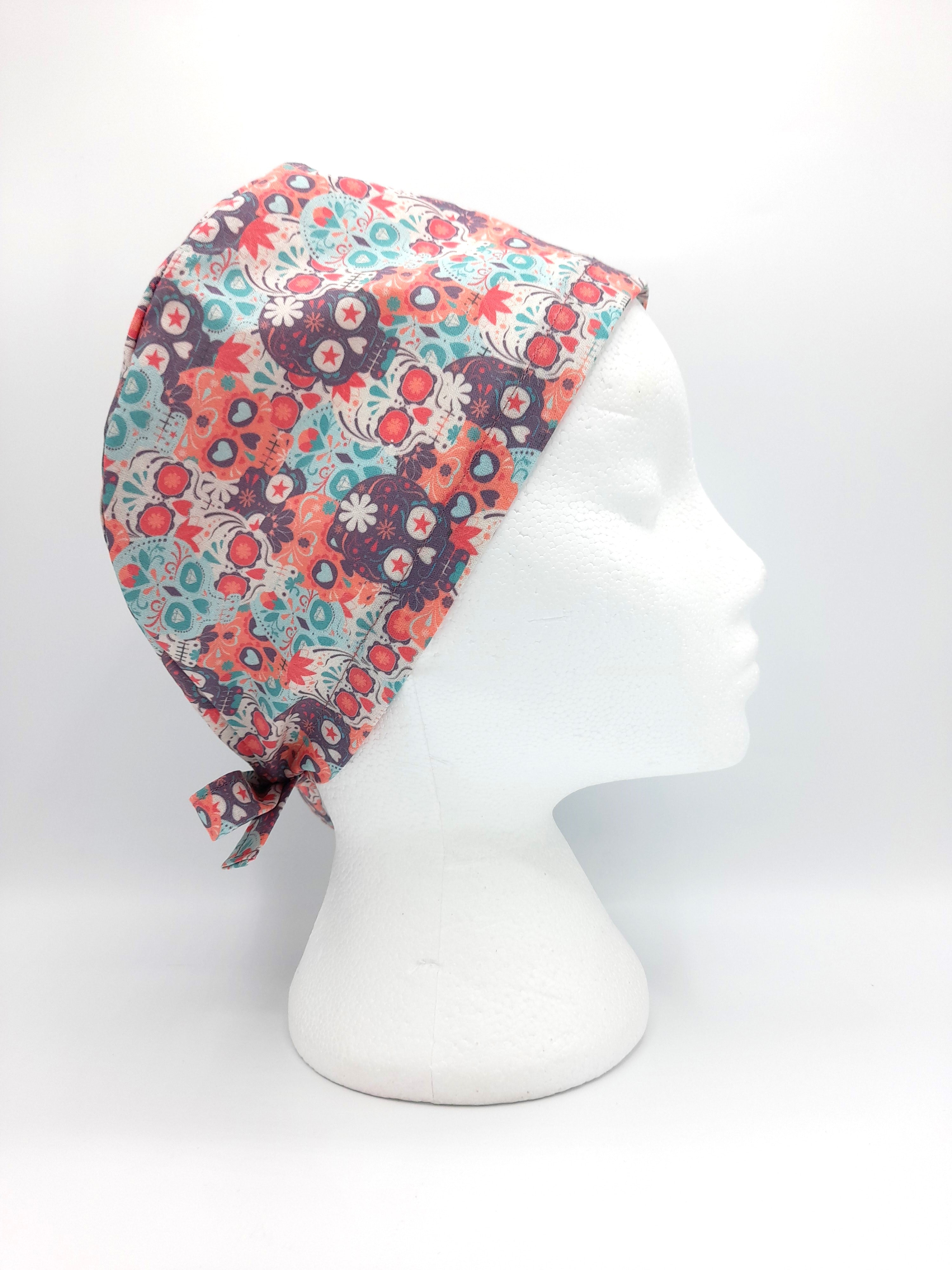 Sugar Skulls Scrub Hat