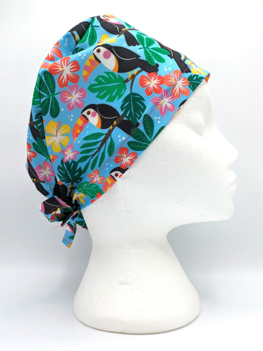Tropical Toucans Scrub Hat