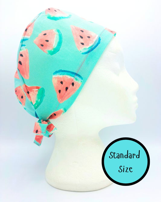 Watermelon Scrub Hat Cap