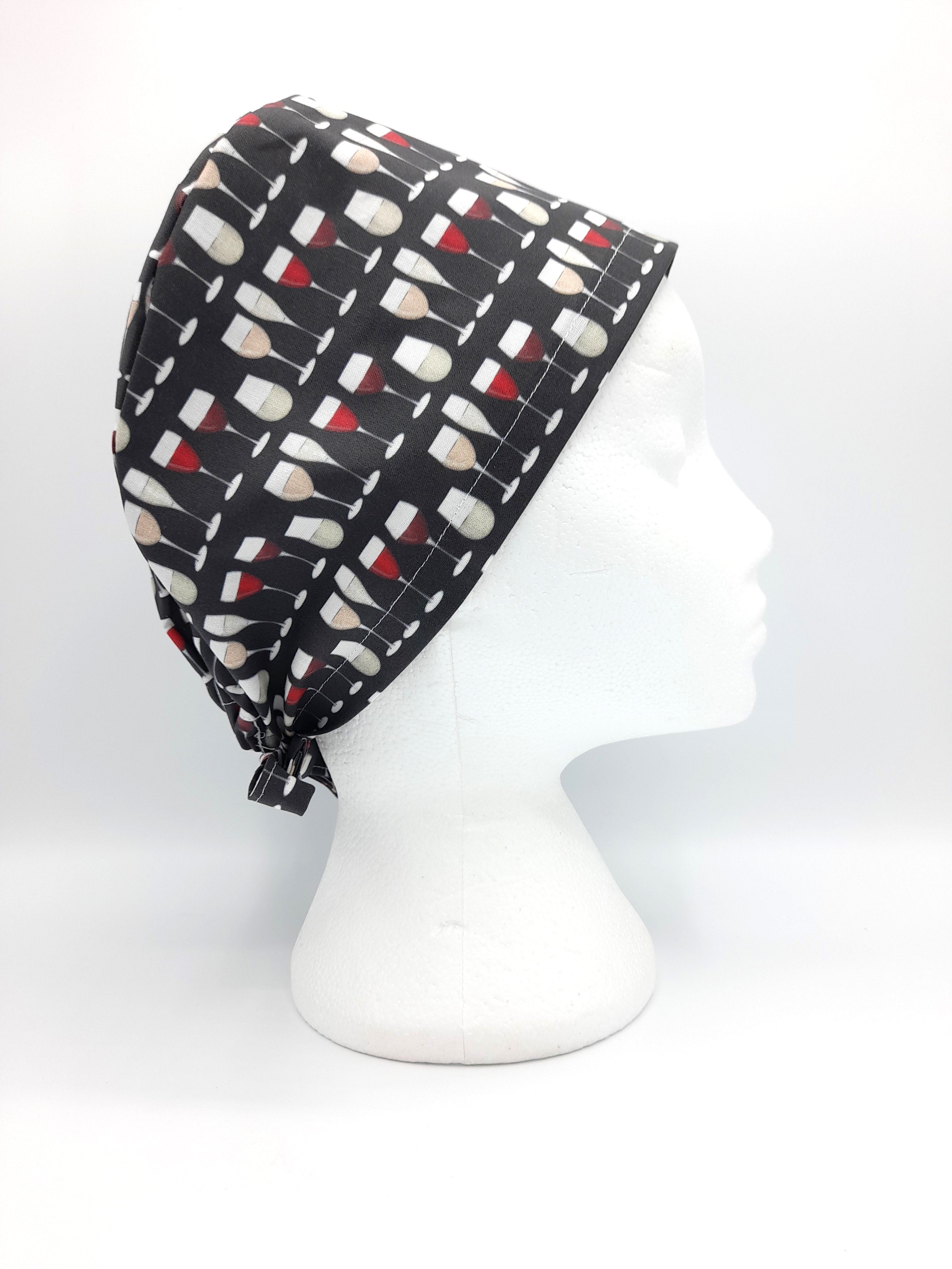 Wine Time Scrub Hat