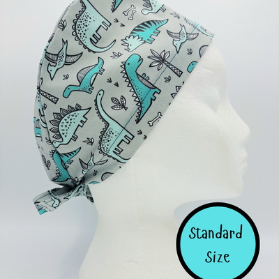 Dinosaurs Scrub Hat Cap