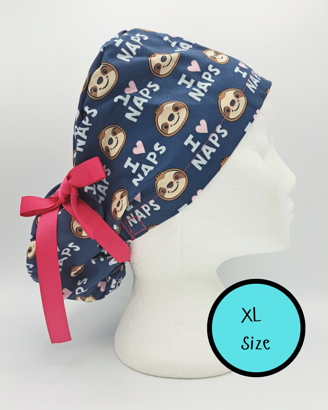I Love Naps Scrub Hat Cap