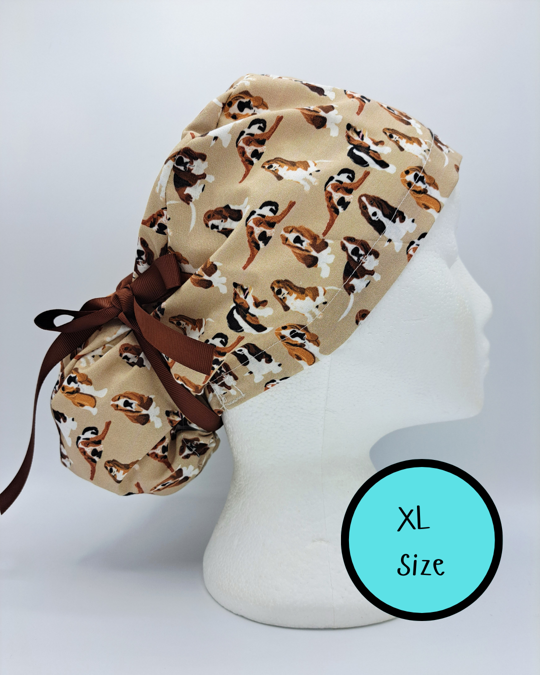 Basset Hounds Scrub Hat Cap