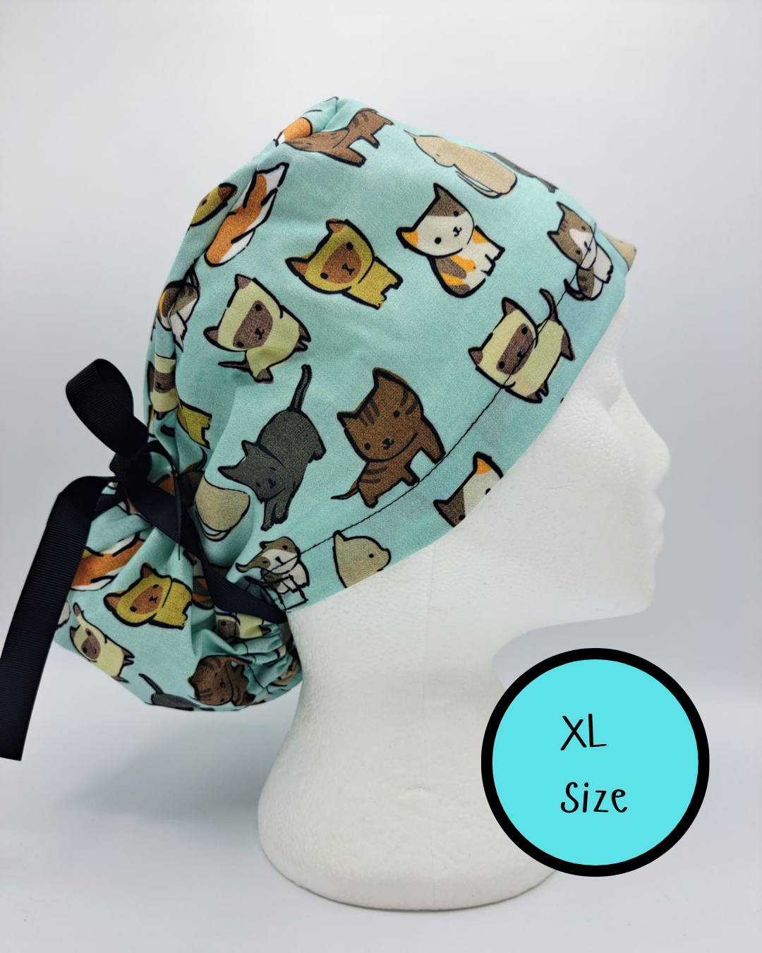 Sky Cats Scrub Hat