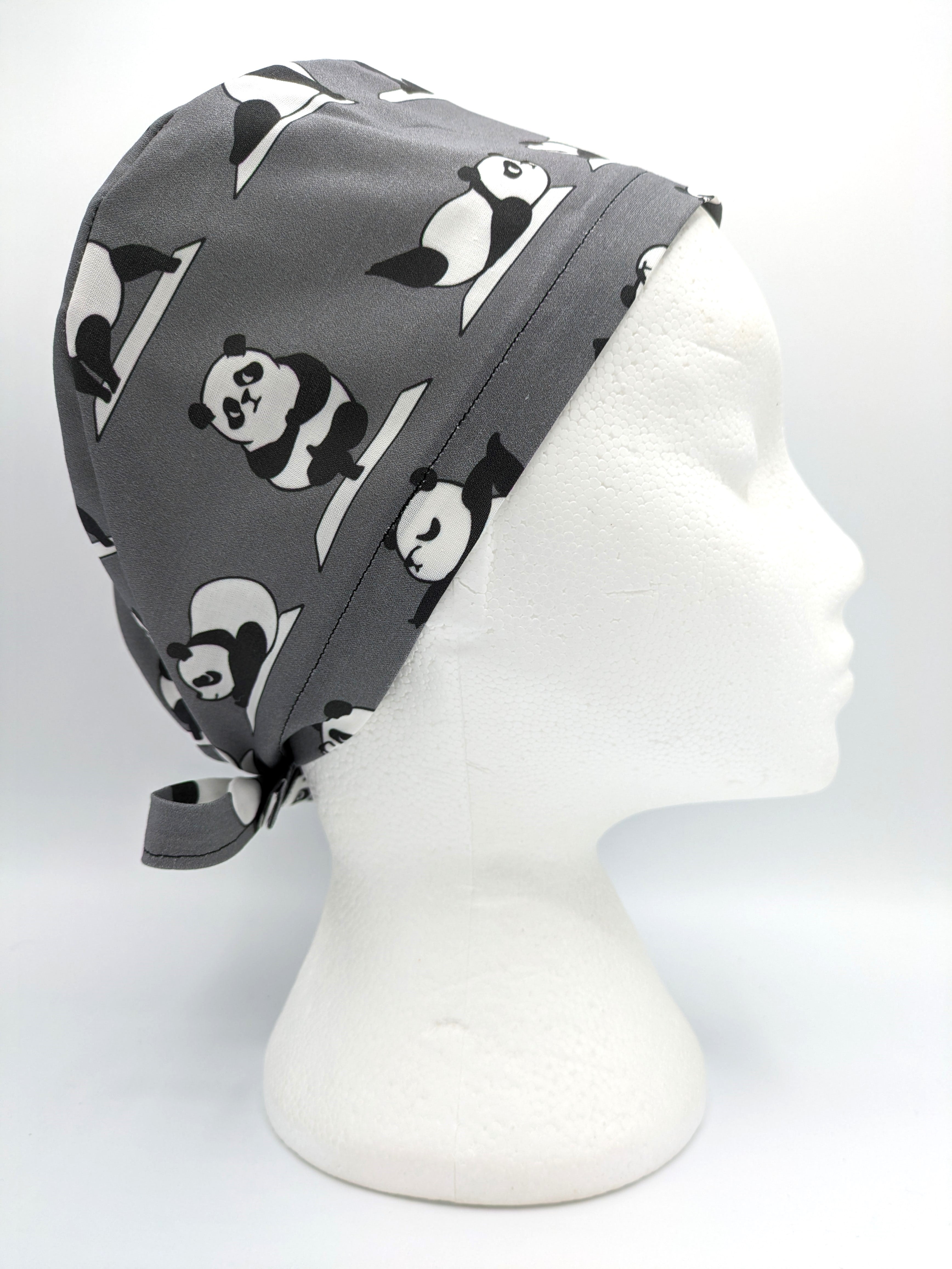 Yoga Panda Scrub Hat