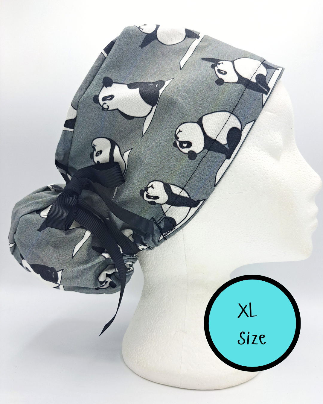 Yoga Panda Scrub Hat